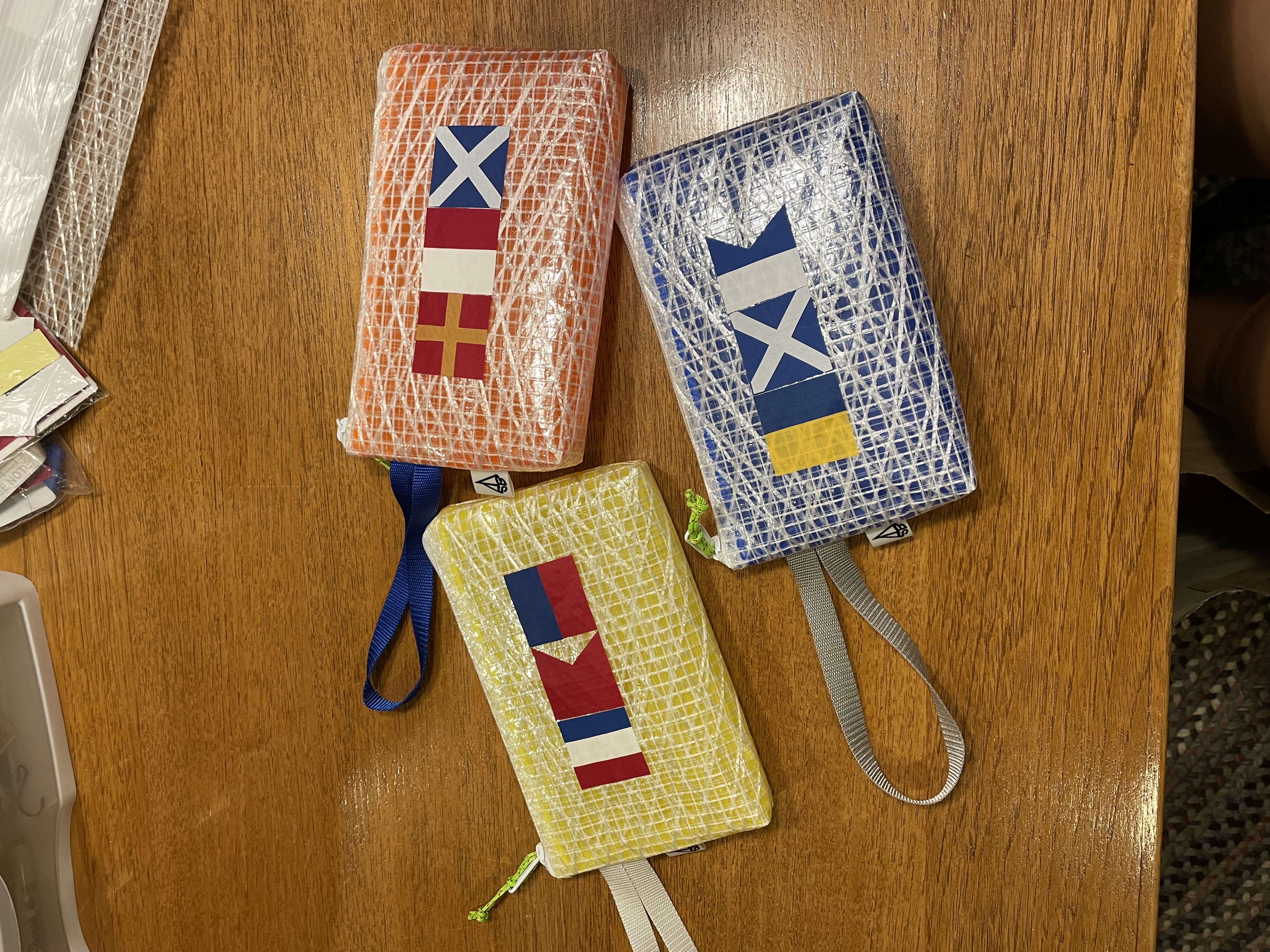 Signal-flag wristlets